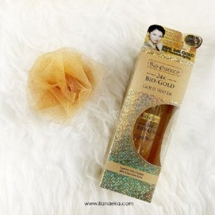 REVIEW BIO-ESSENCE 24K BIO-GOLD GOLD WATER dari Blogger Liana Eka