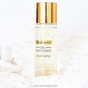 REVIEW BIO-ESSENCE GOLD WATER, ANTI-AGING PEMULA dari Blogger Zeila