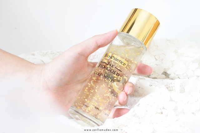 BIO-ESSENCE GOLD WATER ANTI-AGING PEMULA Review Zeila-2