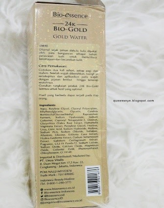 Bio-essence 24K Bio-Gold Gold Water Queen Nobela-6