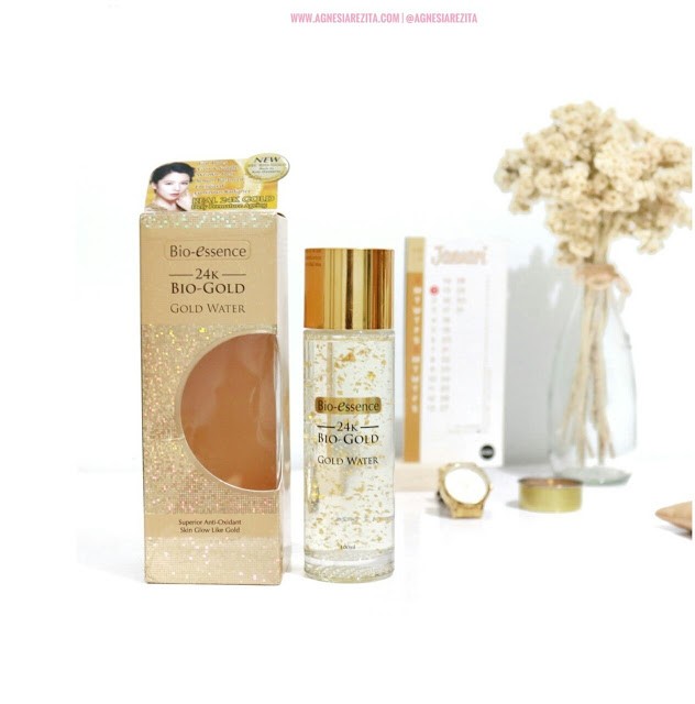 Bio-essence 24k Bio-Gold Gold Water Review Agnesia