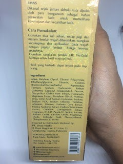 Cara pemakaian Bio-essence 24K Bio-Gold review Miranti-4