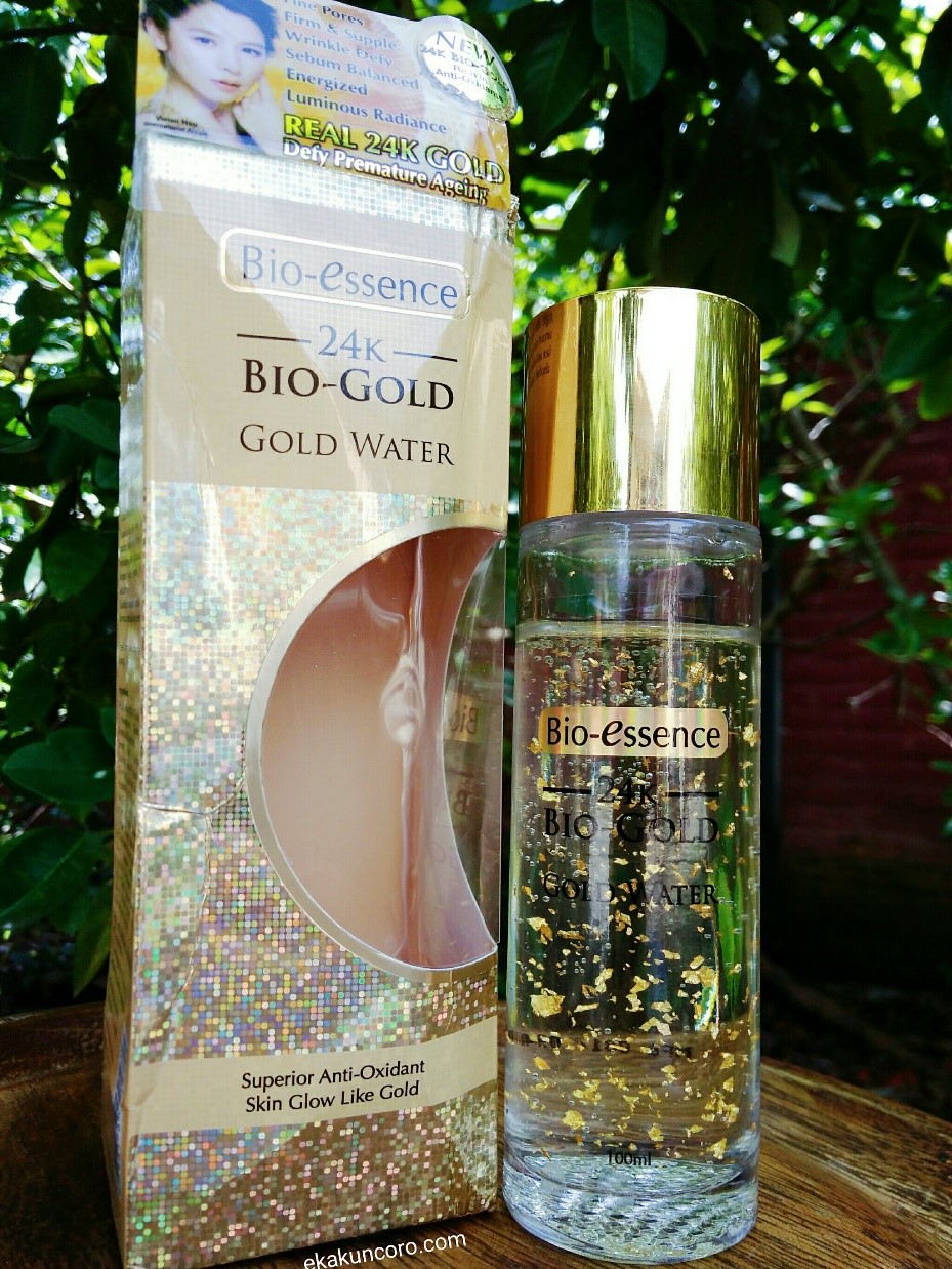 REVIEW: BIO-ESSENCE 24K BIO-GOLD GOLD WATER dari Blogger ...