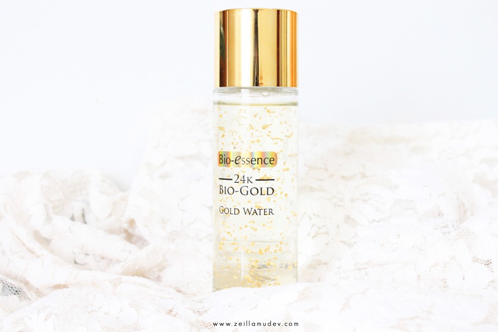 REVIEW BIO-ESSENCE GOLD WATER, ANTI-AGING PEMULA dari Blogger Zeila