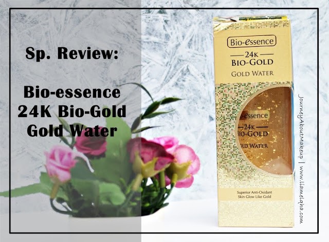 Review 24K Bio-Gold Gold Water dari Blogger Lia Melqha